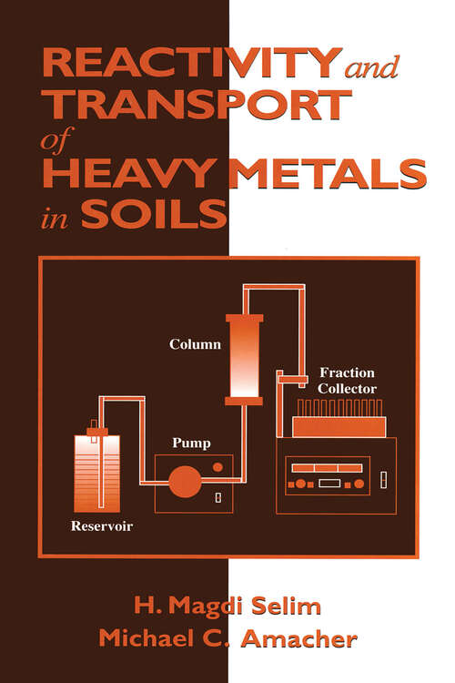 Book cover of Reactivity and Transport of Heavy Metals in Soils