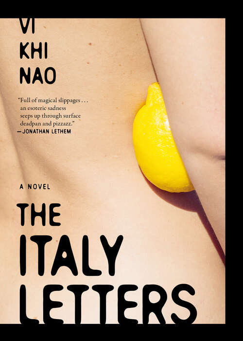 Book cover of The Italy Letters