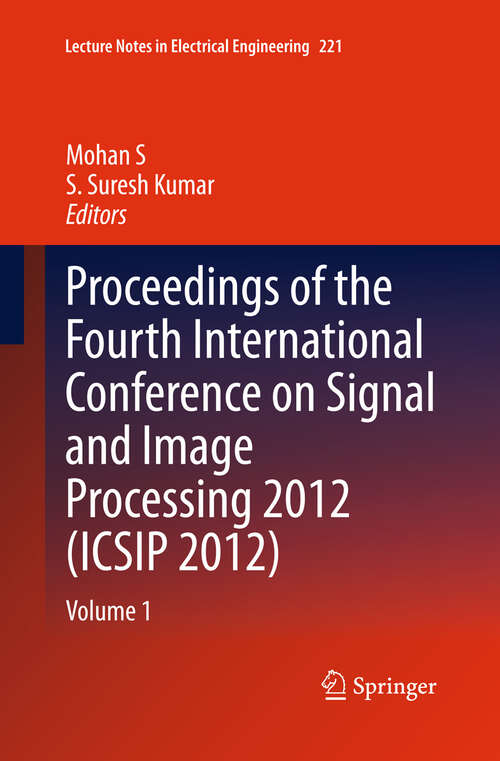 Book cover of Proceedings of the Fourth International Conference on Signal and Image Processing 2012 (ICSIP #2012)