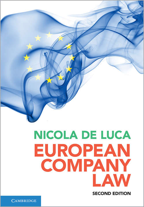 Book cover of European Company Law: Text, Cases And Materials