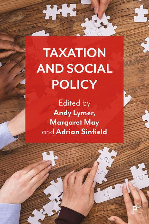 Book cover of Taxation and Social Policy