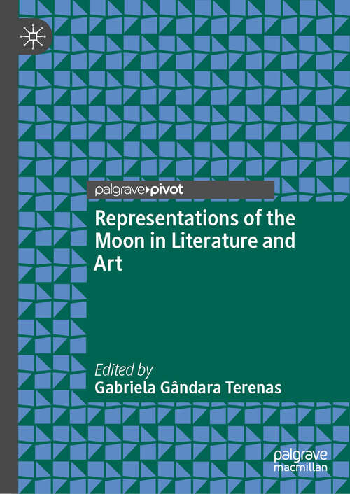 Book cover of Representations of the Moon in Literature and Art