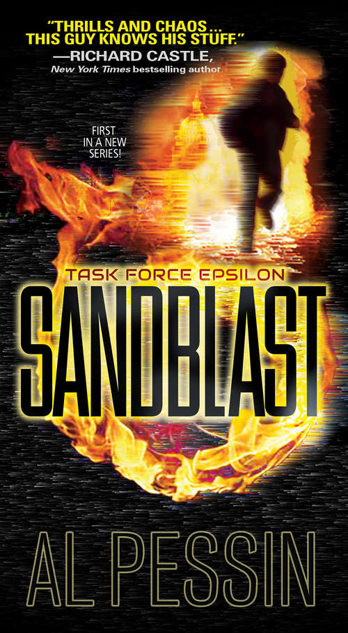 Book cover of Sandblast: A Gripping New Military Thriller (A Task Force Epsilon Thriller #1)