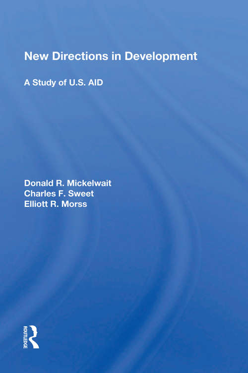 Book cover of New Directions In Development: A Study Of U.s. Aid