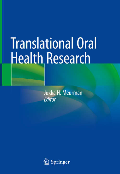 Book cover of Translational Oral Health Research