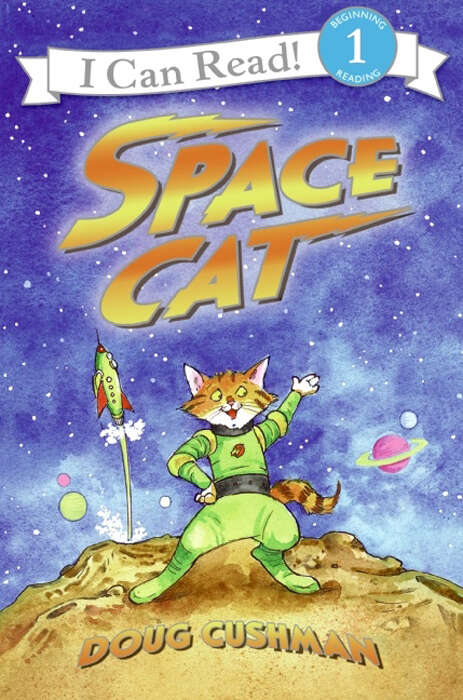 Book cover of Space Cat (I Can Read Level 1)