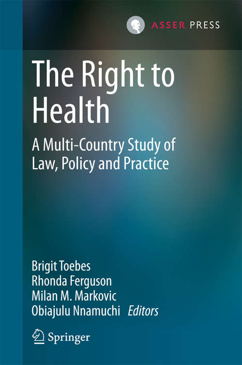 Book cover of The Right to Health