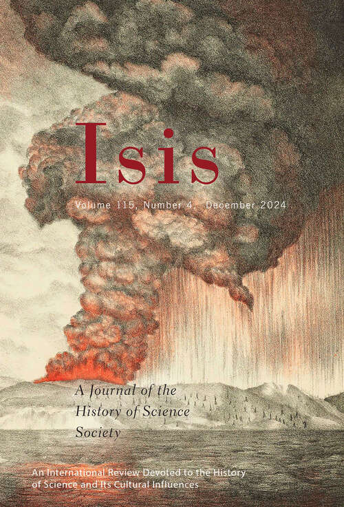 Book cover of Isis, volume 115 number 4 (December 2024)