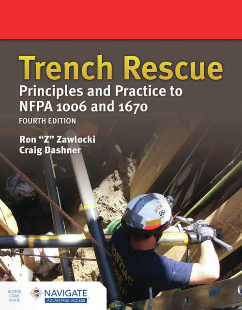 Book cover of Trench Rescue: Principles and Practice to NFPA 1006 and 1670