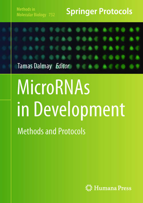 Book cover of MicroRNAs in Development