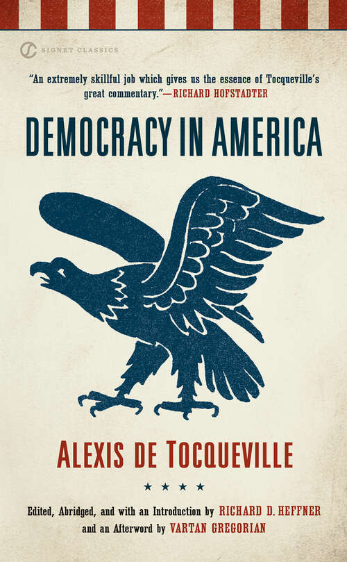 Book cover of Democracy in America