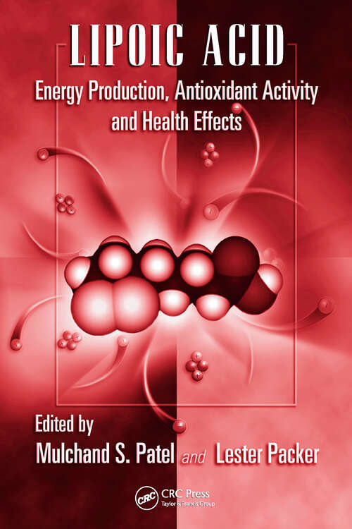 Book cover of Lipoic Acid: Energy Production, Antioxidant Activity and Health Effects