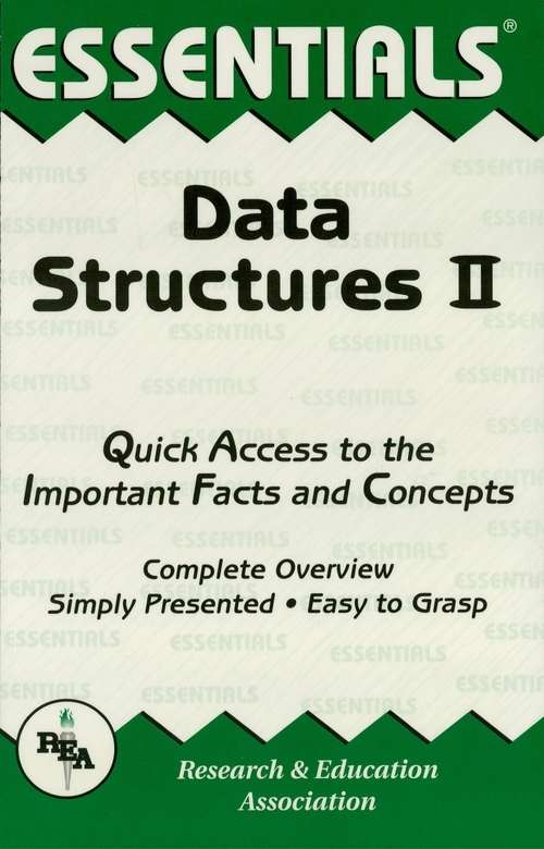 Book cover of Data Structures II Essentials