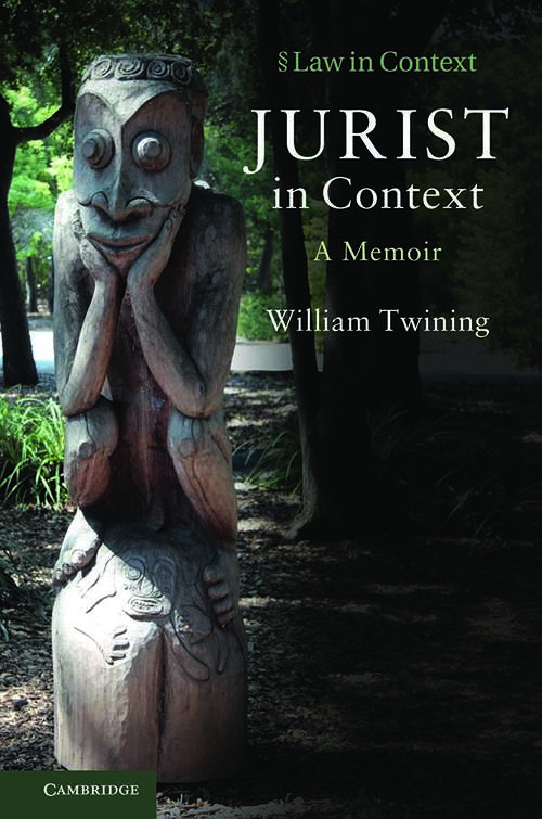 Book cover of Jurist in Context: A Memoir (Law in Context)