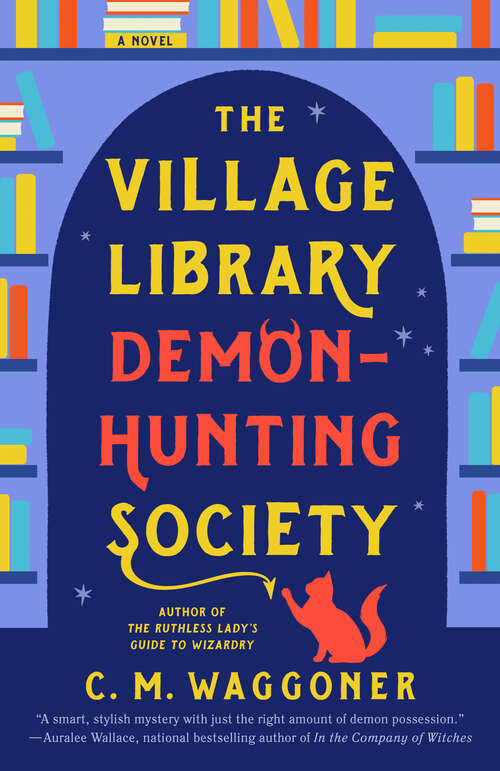 Book cover of The Village Library Demon-Hunting Society