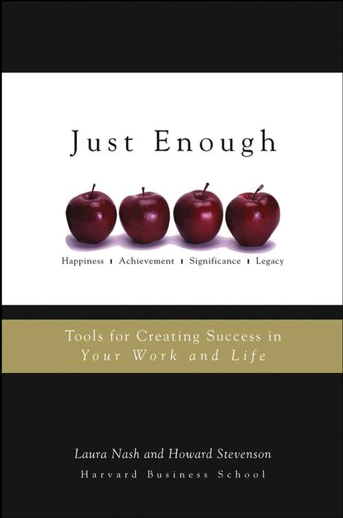 Book cover of Just Enough