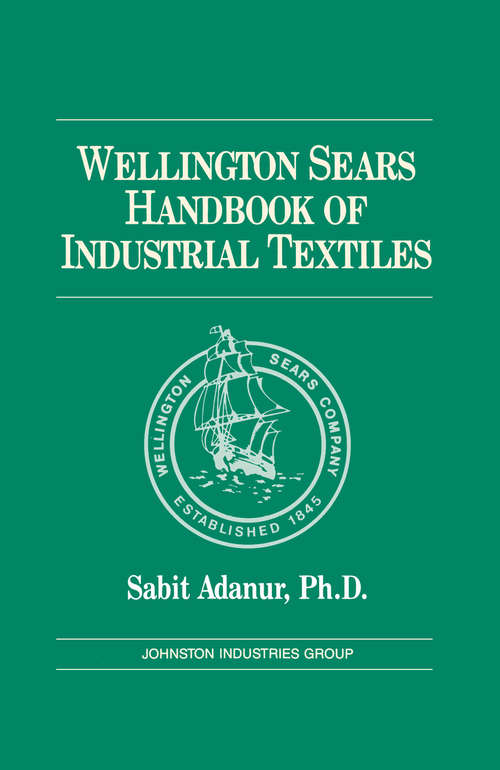 Book cover of Wellington Sears Handbook of Industrial Textiles