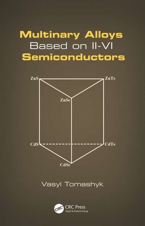 Book cover of Multinary Alloys Based on II-VI Semiconductors