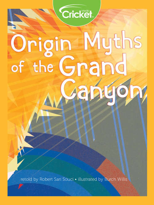 Book cover of Origin Myths of the Grand Canyon