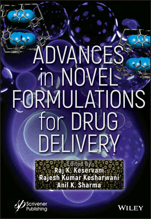 Book cover of Advances in Novel Formulations for Drug Delivery