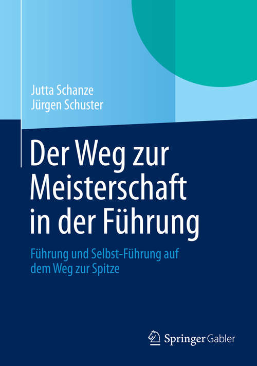 Book cover of Der Weg zur Meisterschaft in der Führung