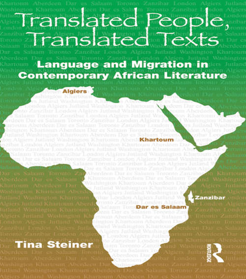 Book cover of Translated People,Translated Texts