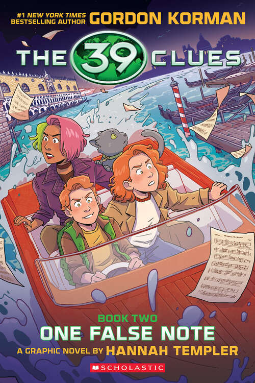 Book cover of 39 Clues: One False Note: A Graphic Novel (The 39 Clues)