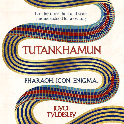 Book cover of TUTANKHAMUN: 100 years after the discovery of his tomb leading Egyptologist Joyce Tyldesley unpicks the misunderstandings around the boy king's life, death and legacy