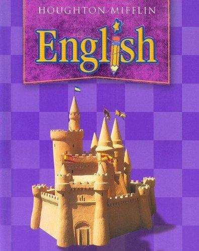 Book cover of Houghton Mifflin English (Grade #3)
