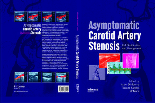 Book cover of Asymptomatic Carotid Artery Stenosis: A Primer on Risk Stratification and Management