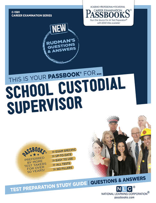 Book cover of School Custodial Supervisor: Passbooks Study Guide (Career Examination Series)