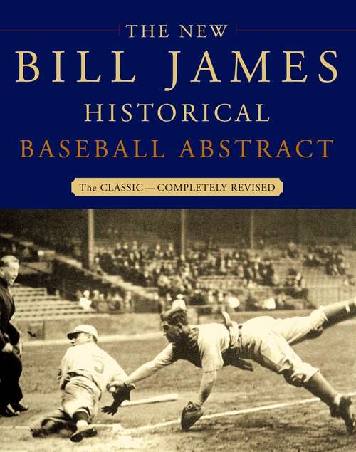 Book cover of The New Bill James Historical Baseball Abstract