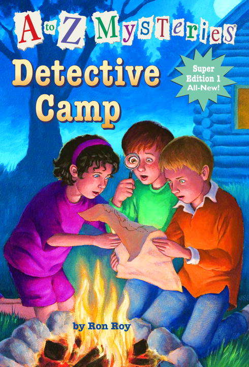 Book cover of A to Z Mysteries Super Edition 1: Detective Camp