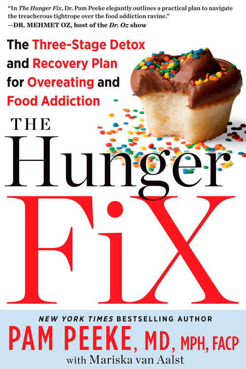 Book cover of The Hunger Fix: The Three-Stage Detox and Recovery Plan for Overeating and Food Addiction