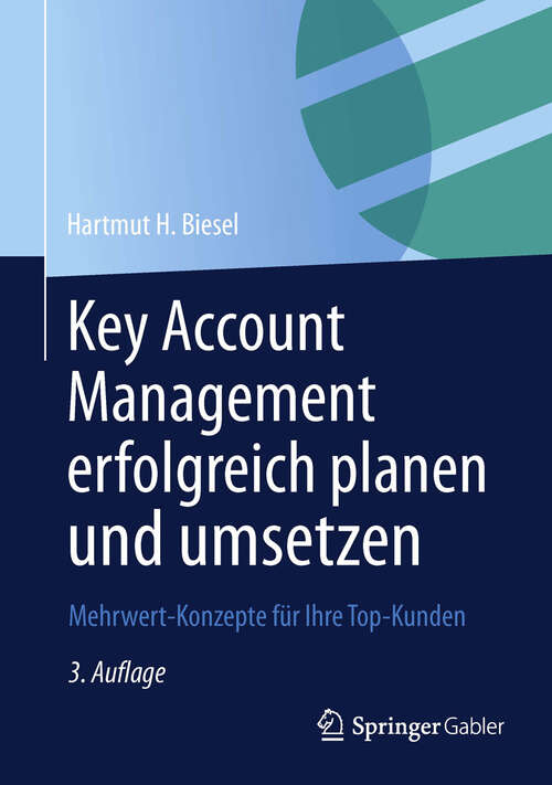 Book cover of Key Account Management erfolgreich planen und umsetzen