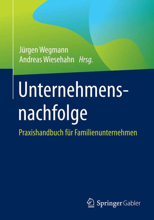 Book cover of Unternehmensnachfolge