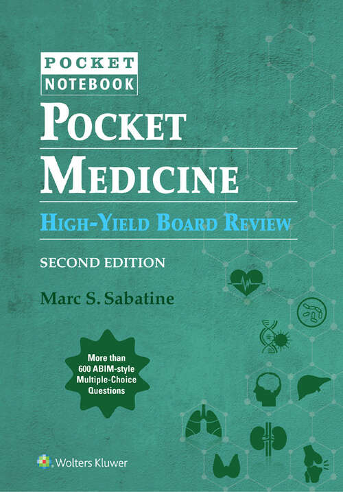 Book cover of Pocket Medicine High Yield Board Review