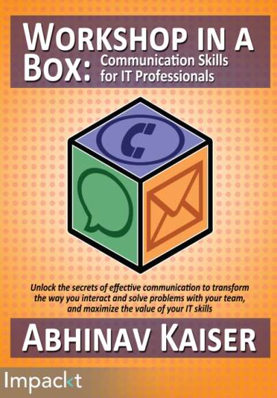 Book cover of Workshop in a Box: Communication Skills for IT Professionals