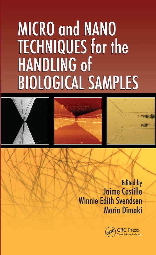 Book cover of Micro and Nano Techniques for the Handling of Biological Samples (1)