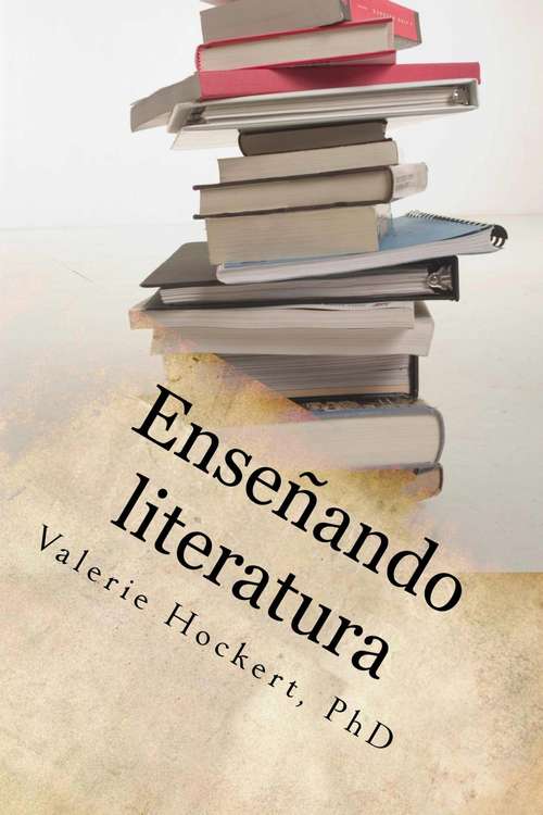 Book cover of Enseñando literatura