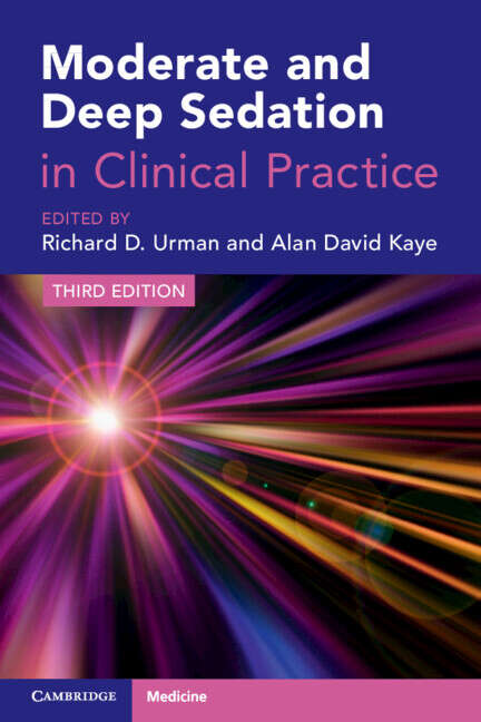 Book cover of Moderate and Deep Sedation in Clinical Practice (3)