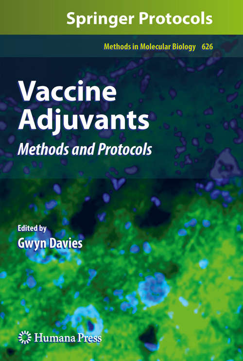 Book cover of Vaccine Adjuvants