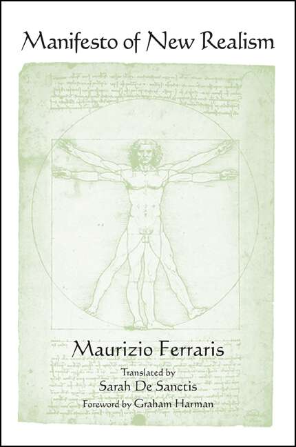 Book cover of Manifesto of New Realism (SUNY series in Contemporary Italian Philosophy)