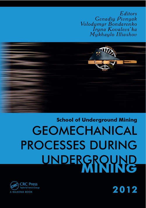 Book cover of Geomechanical Processes during Underground Mining: School of Underground Mining 2012 (1)