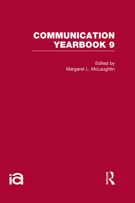 Book cover of Communication Yearbook 9