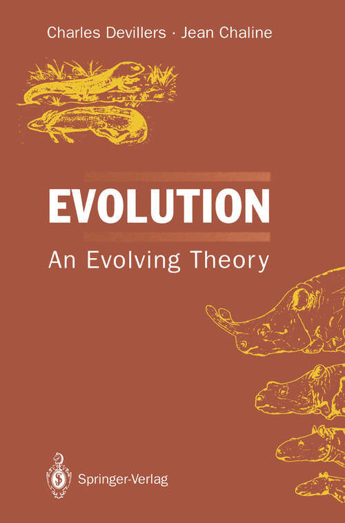Book cover of Evolution: An Evolving Theory (1993)