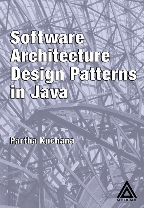 Book cover of Software Architecture Design Patterns in Java