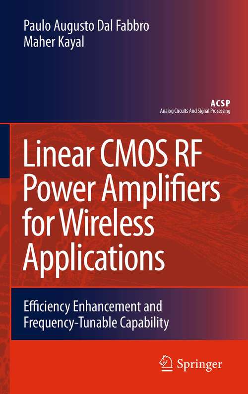 Book cover of Linear CMOS RF Power Amplifiers for Wireless Applications