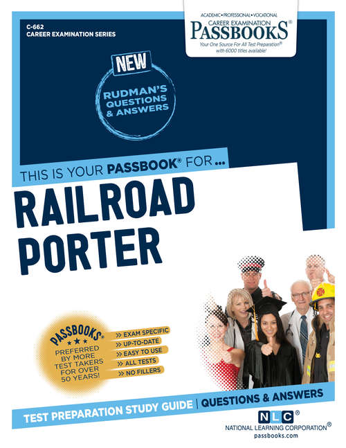 Book cover of Railroad Porter: Passbooks Study Guide (Career Examination Series)