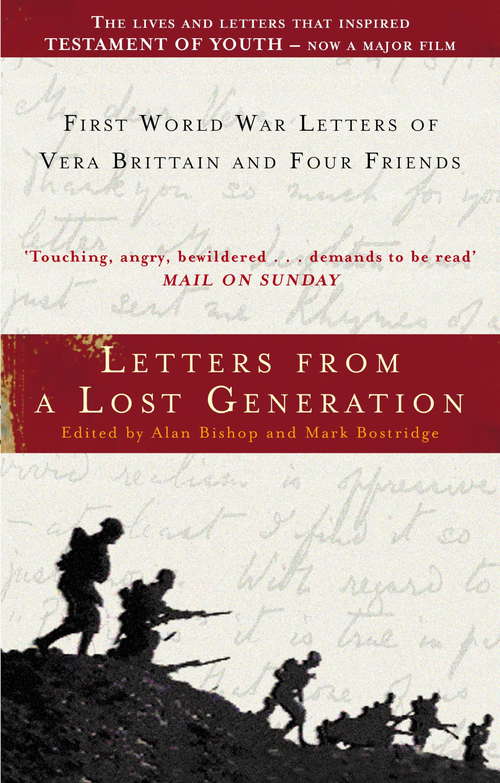 Book cover of Letters From A Lost Generation: First World War Letters of Vera Brittain and Four Friends